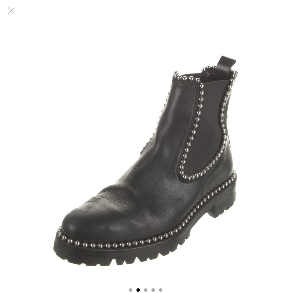 Alexander Wang studded accent Chelsea boots